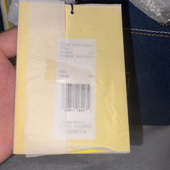 Marc Jacobs The Small Tote Shoulder bag Denim Tote New Sealed - Picture 10 of 14